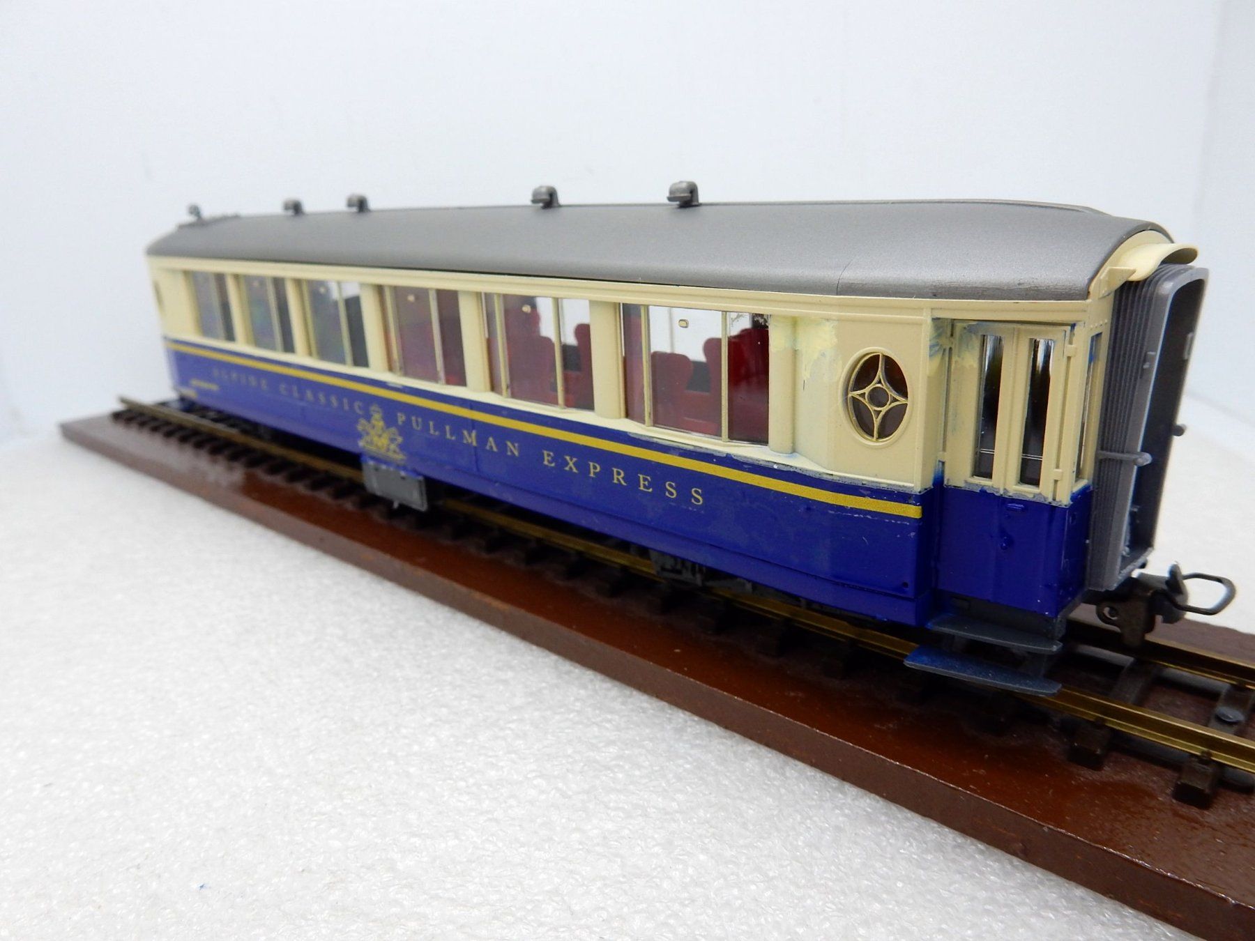 Bemo Modelleisenbahnen: Hom Bemo - RhB "Alpine Classic Pullmann"- Voit Salon  As1142 – Gebraucht aus Locarno von Gudrun2 2