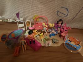 Spielzeug Set Puppen und Zubehör akzeptabler Zustand