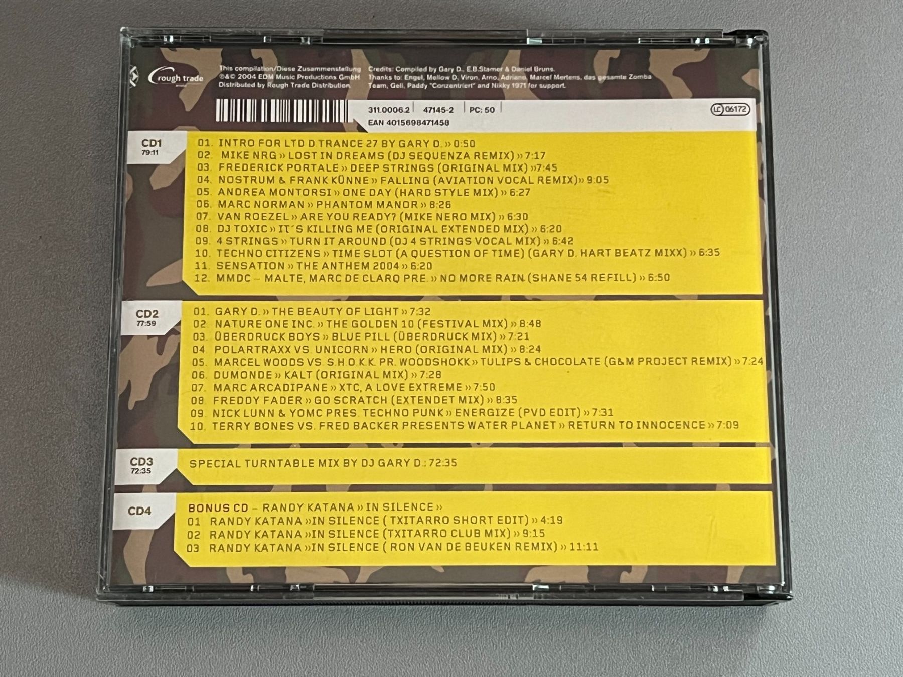 CD: Gary D. Presents D. Trance 27 (4CD) – Usato da Rivera venduto da poweradem05 1