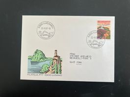 Lugano1  Erstagbrief-Werbe-Stempel  (M969)