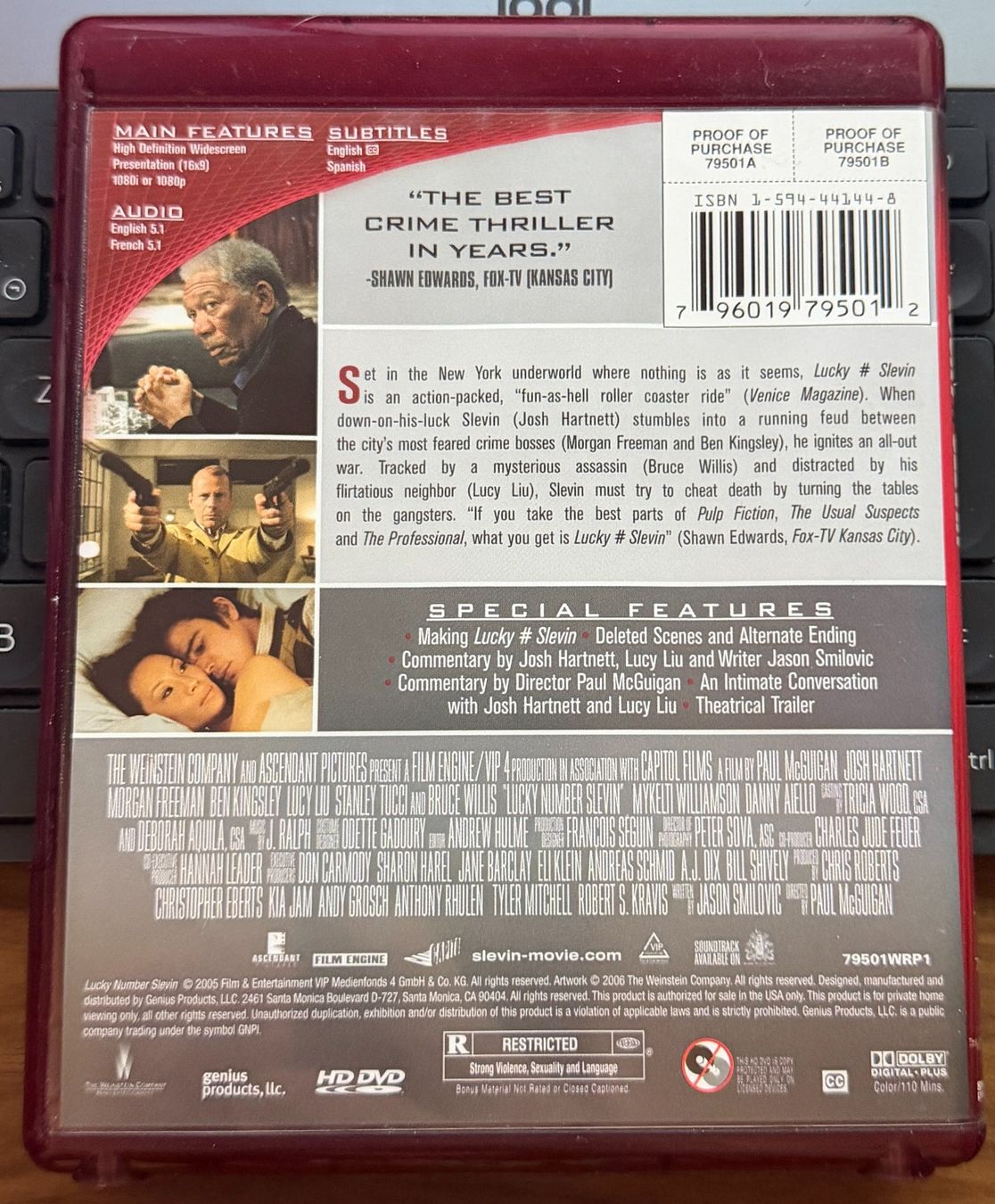 Alle DVDs: Slevin (2006) - HD-DVD – Gebraucht aus Semsales von __Florian__ 2