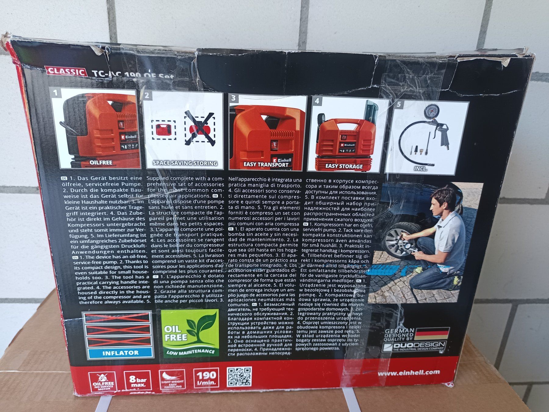 Einhell Kompressoren: Neuer Einhell Kompressor 8 bar – Neu und originalverpackt aus Rüthi (Rheintal) von Balty 1