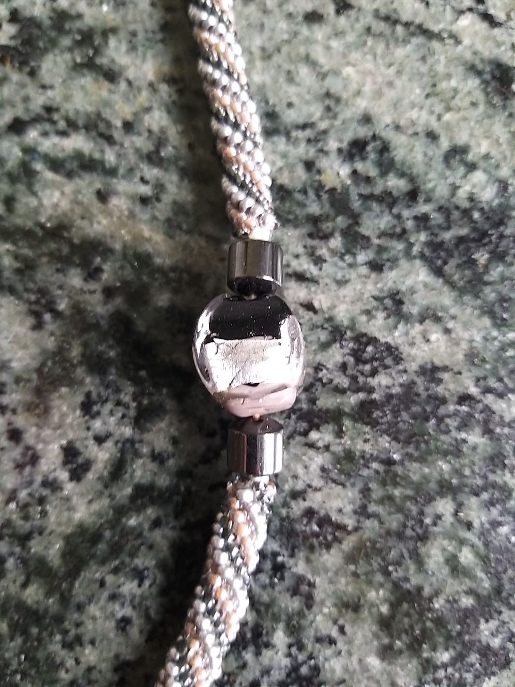 Catenine: Kette aus Glasperlen – Nuovo (secondo la descrizione) da Wettingen venduto da Atollkirsche 3