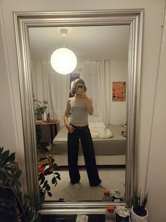 Jeans Motel Denim dunkelblau 