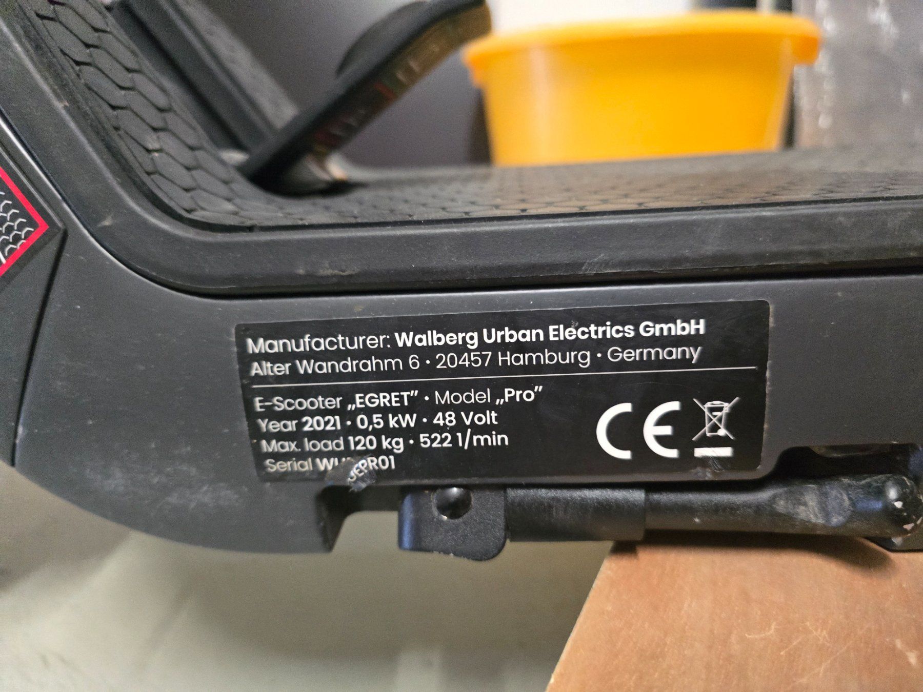 Scooter: ElektroScooter Egret Pro – Usato da Leutwil venduto da pascalluepu 3