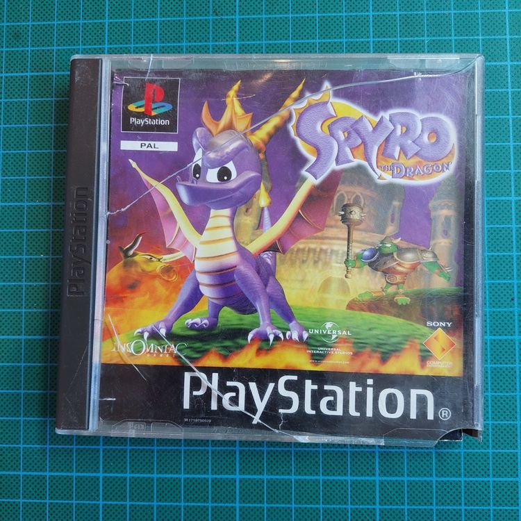 Spyro The Dragon - PlayStation 1 (PS1) - PAL FR - Bon état - Avec Boîtier Et Livret