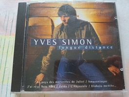 Cd Yves Simon - Longue distance 