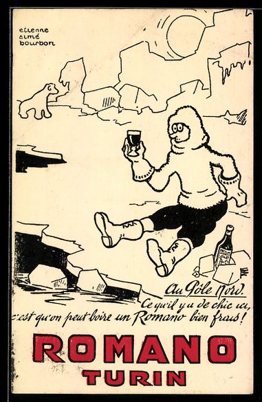 Cartoline postali: Romano Turin, Étienne aimé Bourbon, Au – Usato da Berlin venduto da bartko-reher