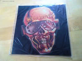 MEGADETH Wake Up Dead / Black - SHAPE PICTURE DISC - UK 1987