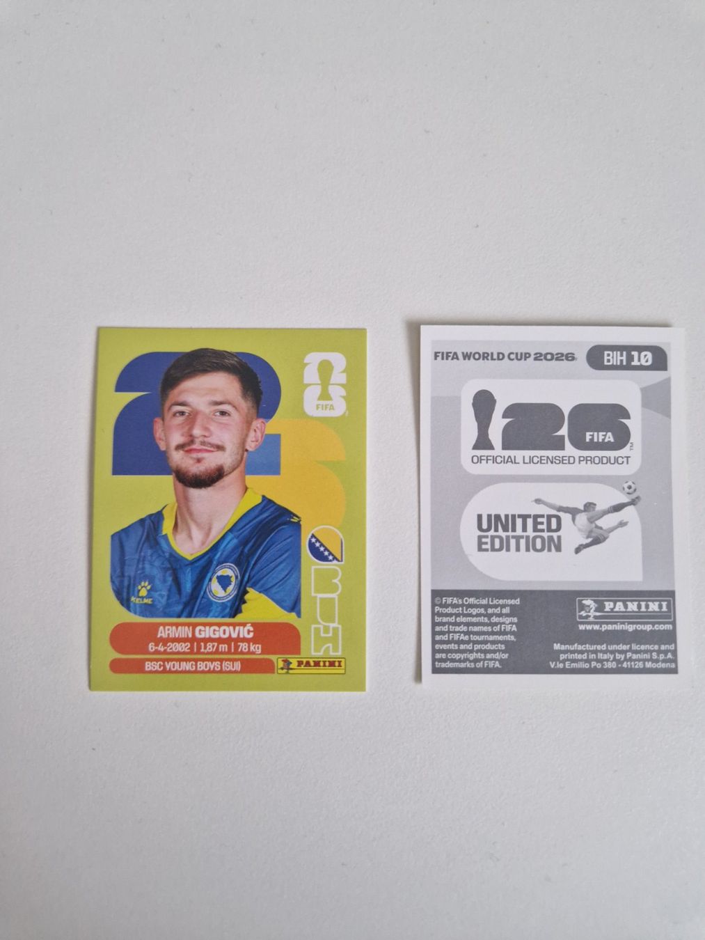 Panini Sammelbilder & Trading cards: Panini Sticker BIH10 – Neu (gemäss Beschreibung) aus Stüsslingen von white_angel86