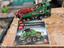 LEGO Technic 42008 Abschlepptruck  komplett mit Anleitung