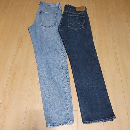 2x Jeans Homme H&M / American Eagle 30/30 + 30/32