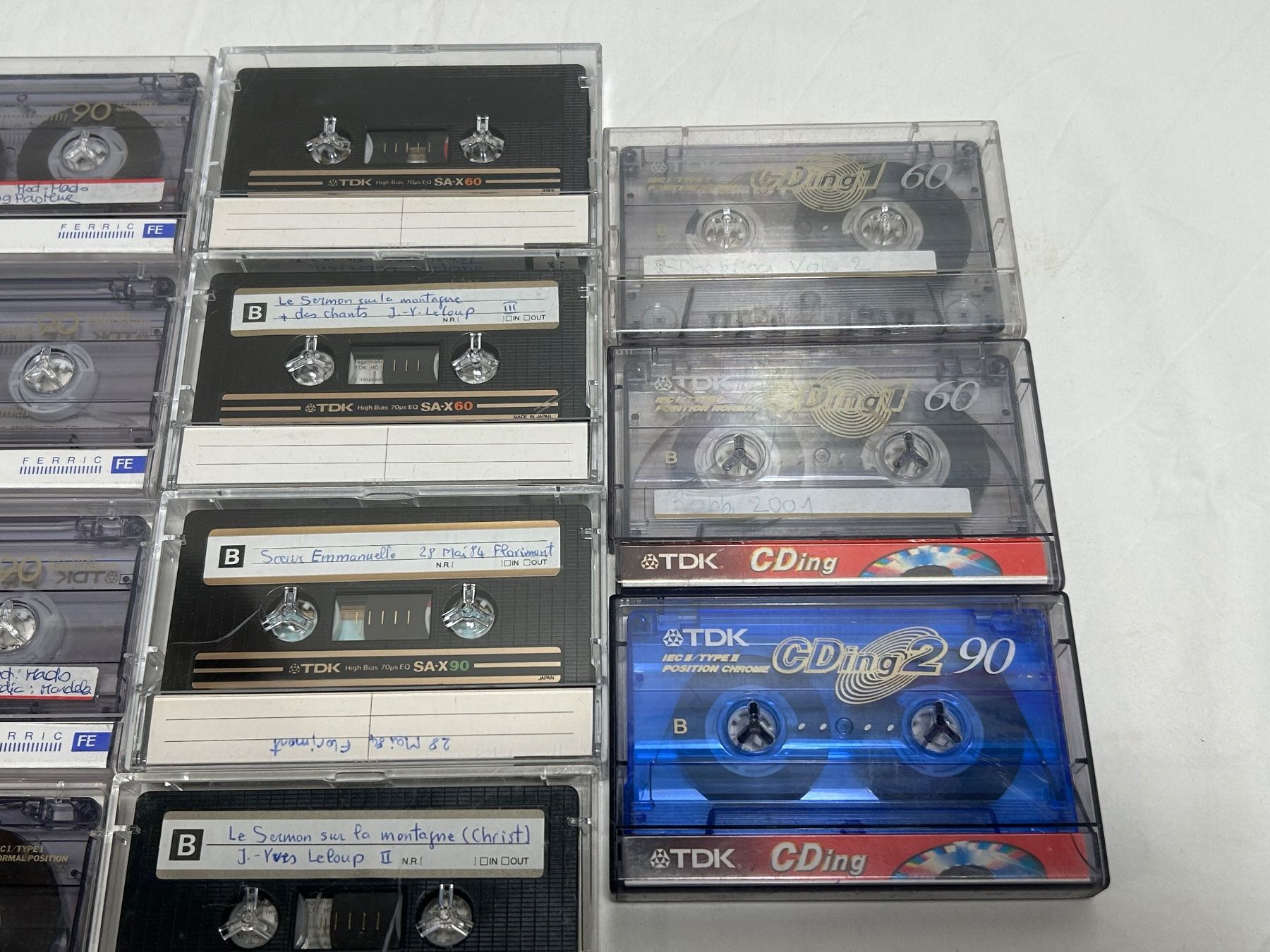 Cassettes audio: Cassettes audio TDK divers – D'occasion à Geneve par Fil1997 3