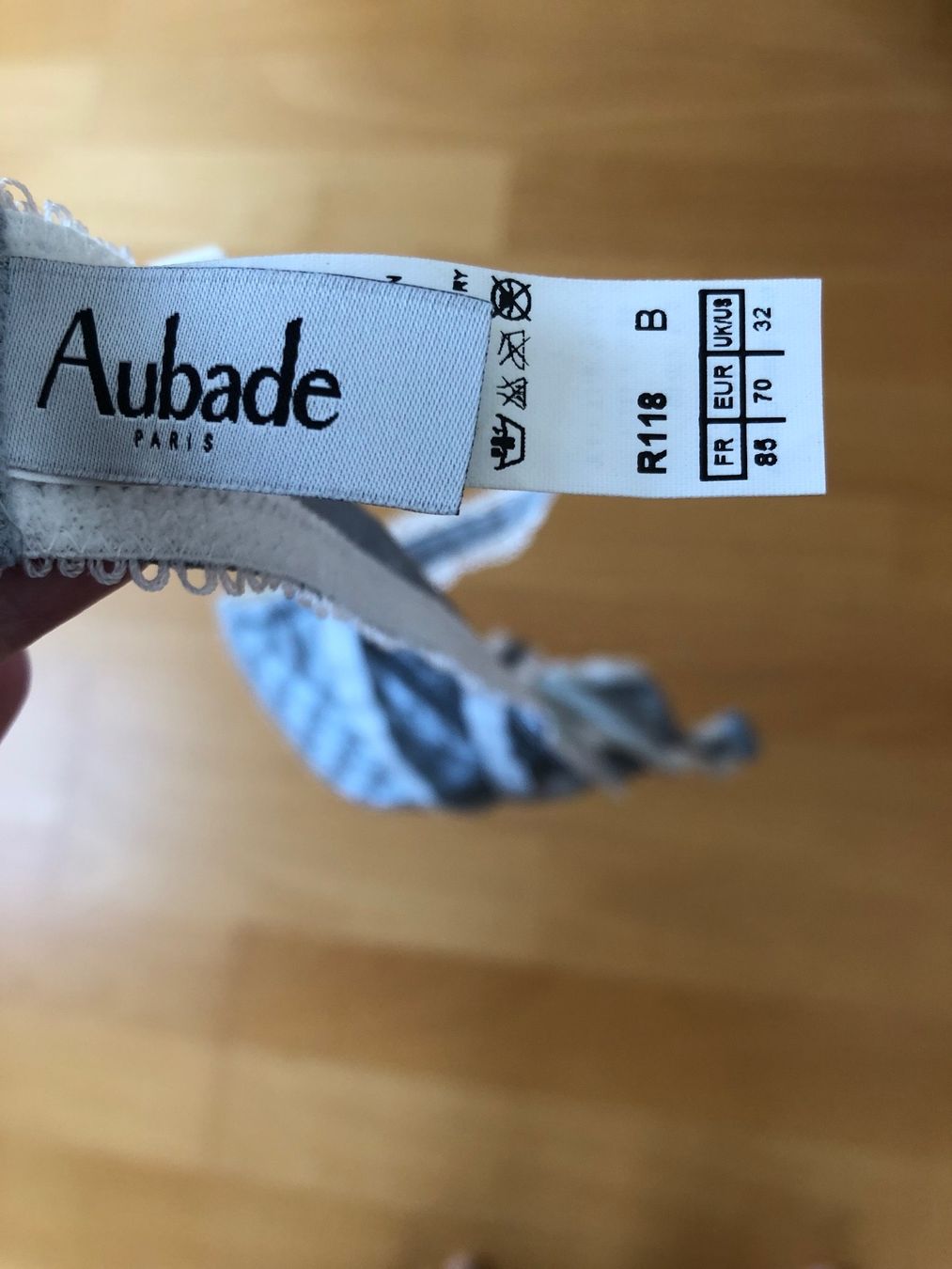Chantelle Altra biancheria intima: Aubade Paris Halbschale  70 B-/ LP 185, NEU – Nuovo (secondo la descrizione) da Buchs-ZH venduto da rivella55 3