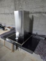 Dunstabzugshaube Bauknecht Edelstahl Glas 90cm gebraucht