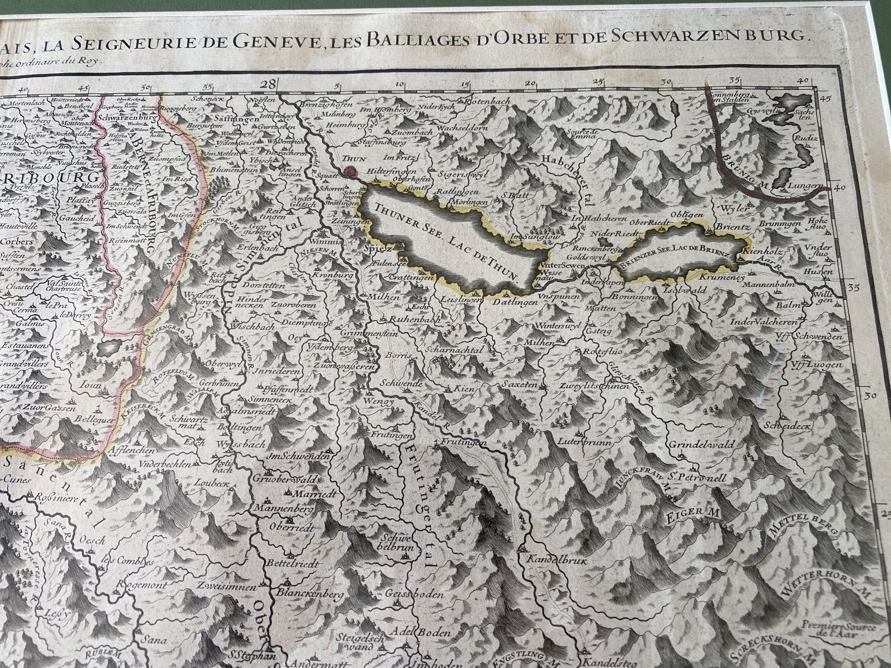 Cartine & Atlanti: Antike Karte Schweiz – Usato da St. Gallen venduto da Mit_Preisvorschlag 3