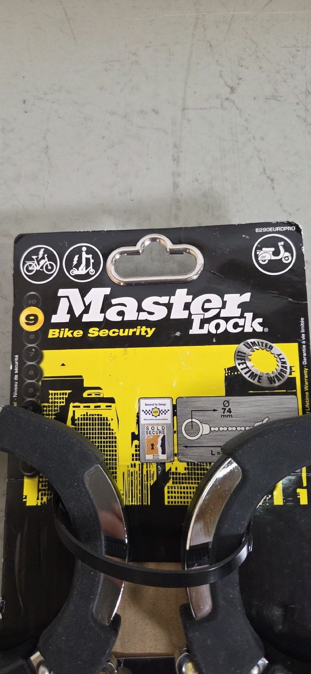Cadenas: Master Lock 8290EURDPRO Fahrradschloss – Neuf (Voir description) à Küssnacht am Rigi par _DealFactory_ 1