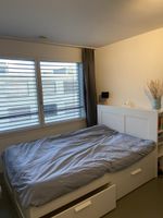 IKEA BRIMNES Bett 140 × 200 cm inkl. Kopfteil & Lattenrost