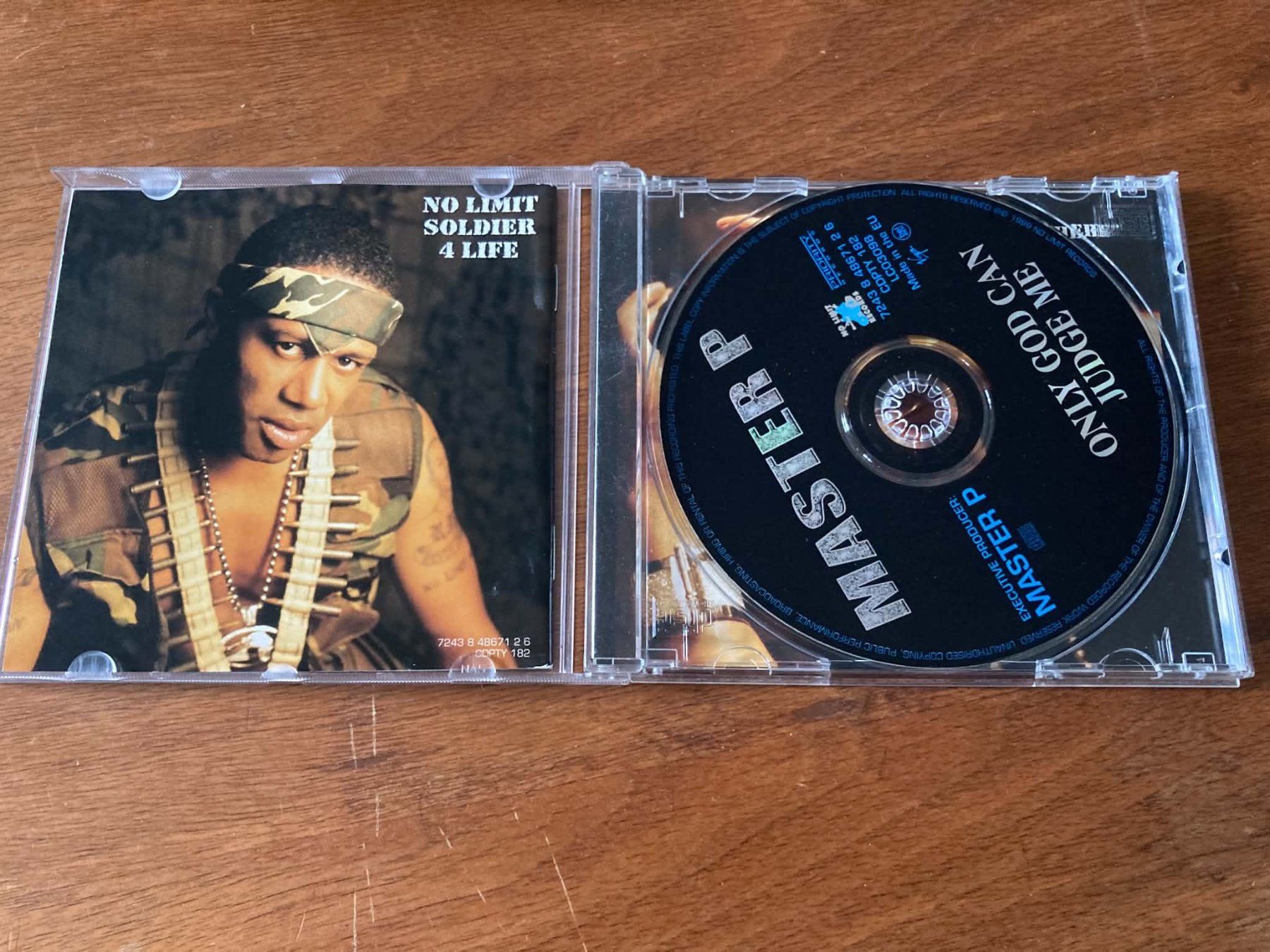CD: Master P - Only God can Judge me CD – Usato da Lausanne venduto da sim_bc8q 2