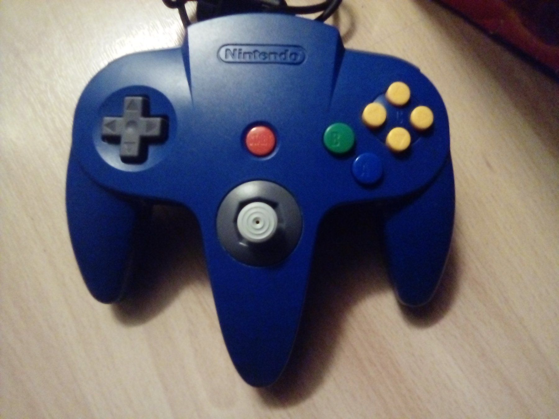 Nintendo Controller: Originaler Nintendo 64 Controller Blau mit OVP/CiB – Usato da Winterthur venduto da Colonica 1