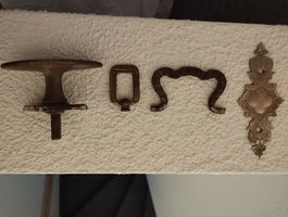 Antike Möbelbeschläge, Beschläge, Griffe, Vintage Set