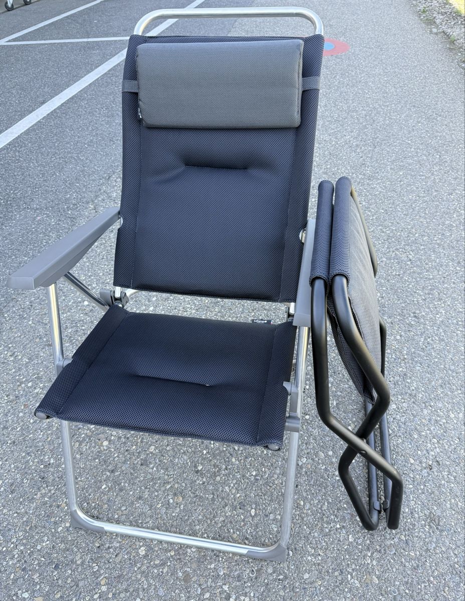 Lafuma Stühle: Lafuma Klappstuhl mit Fusshocker – Gebraucht aus Glattbrugg von Pischte.Brockenhaus 5