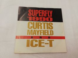 CURTIS MAYFIELD AND ICE-T - SUPERFLY 1990 (SINGLE 7")