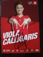 Viola Calligaris - handsigniert SFV Karte  ⚽🇨🇭🇨🇭