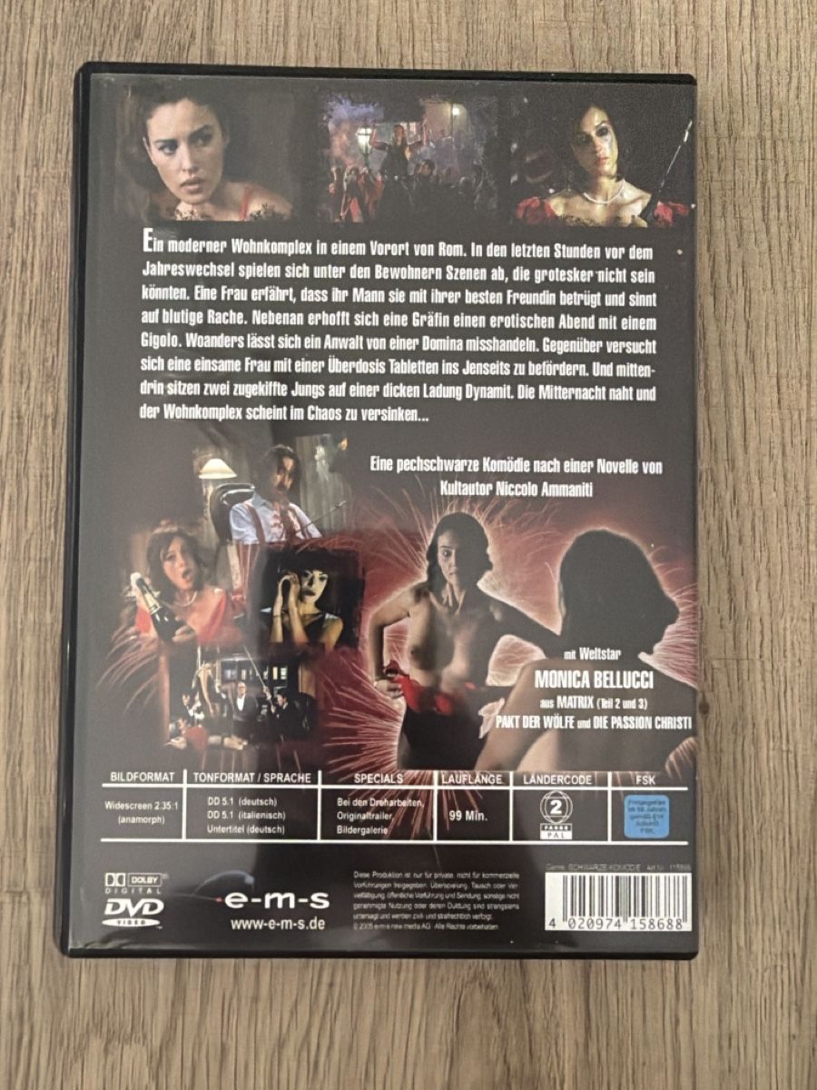 Tutti i DVDs: Die entfesselte Silvesternacht (1998) DVD – Usato da Hagendorn venduto da masterchieff 1