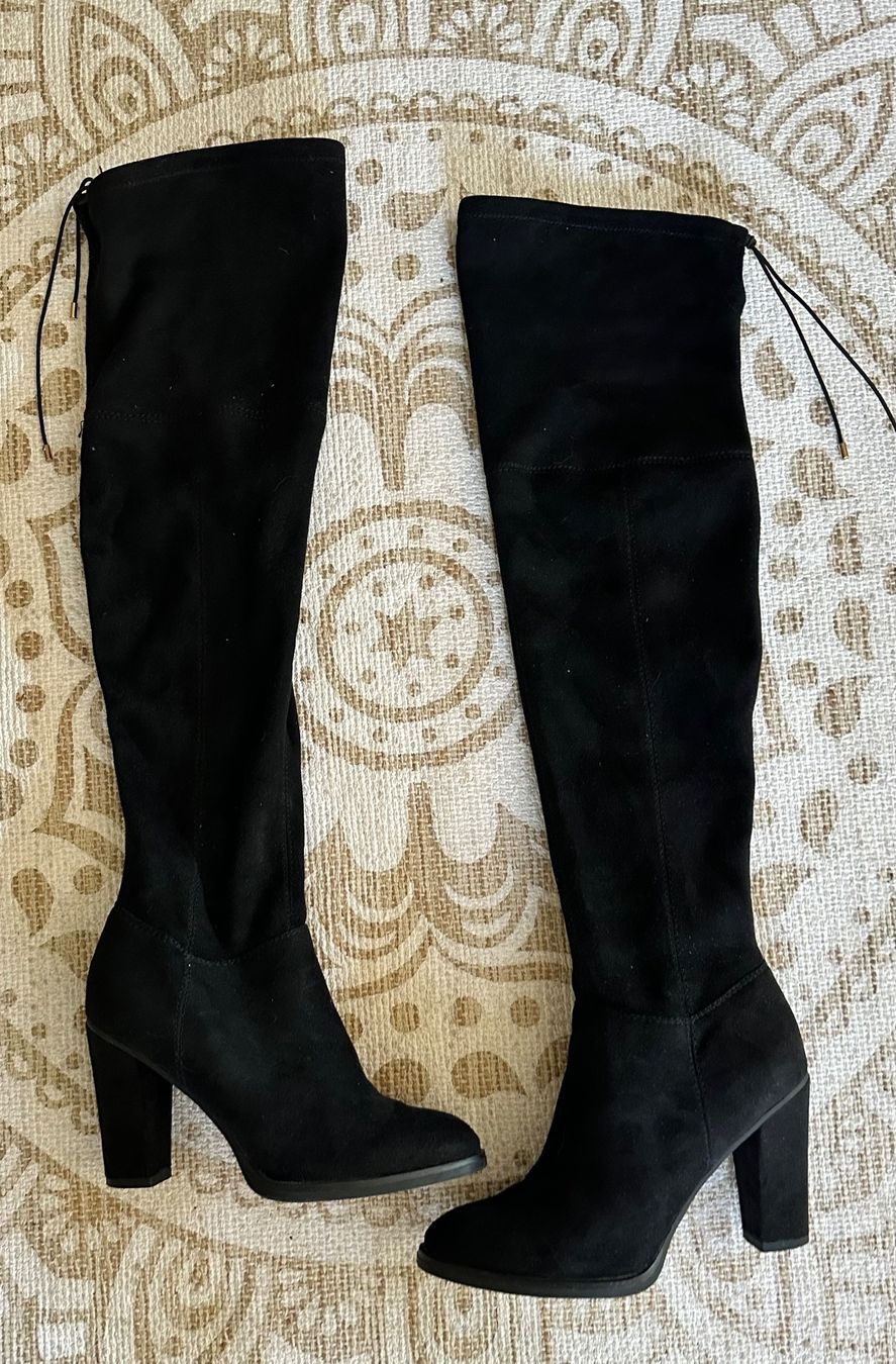 Scarpe da donna: Sexy Overknee-Stiefel Gr. 37 – Usato da Muri AG venduto da Shoshana5