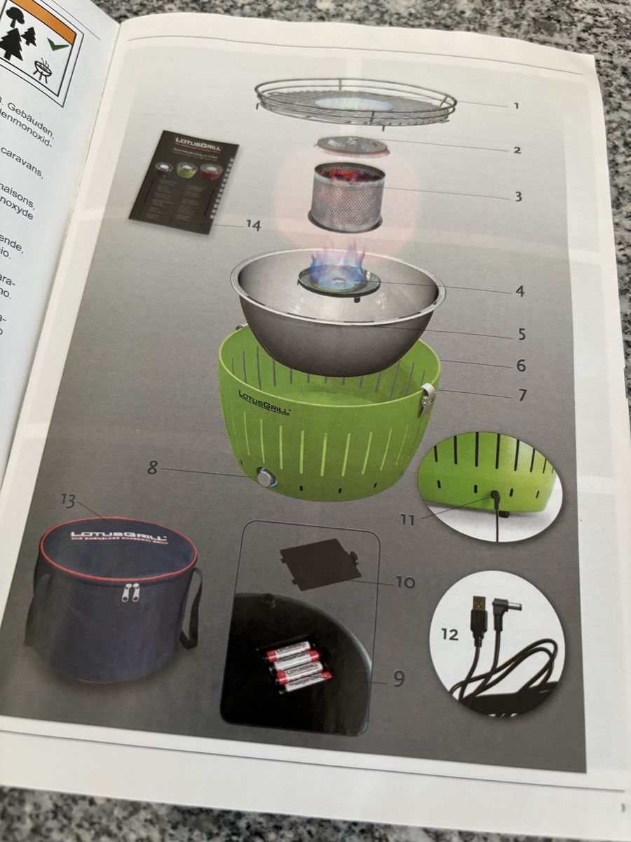 Grills: Lotus Holzkohlegrill – Gebraucht aus Büron von Singer19 7