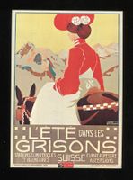 L'ete dans les Grisons, Künstlerkarte