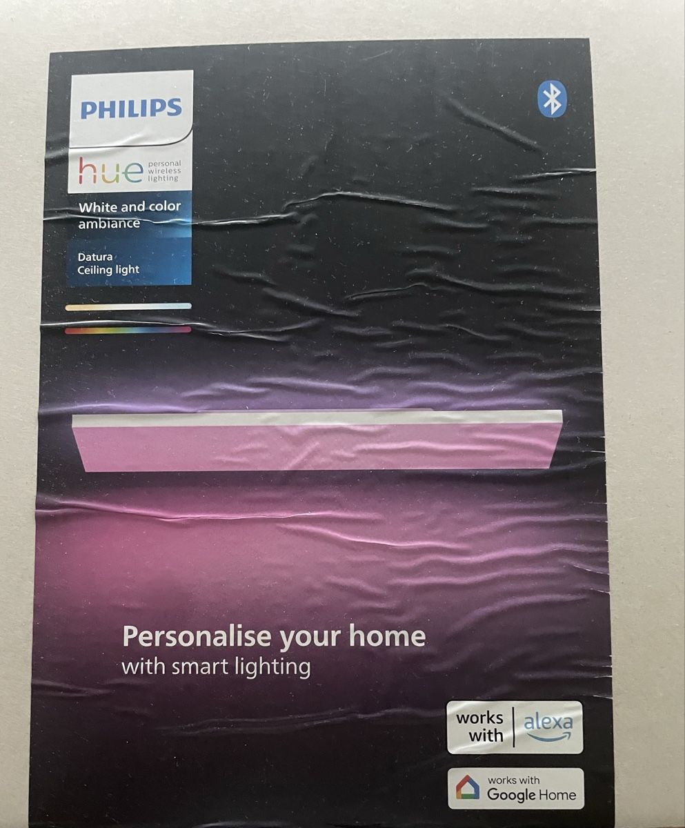 Philips Lampadari & plafoniere: Philips Hue Datura Deckenleuchte neu Bluetooth – Nuovo e nell'imballaggio originale da Kriens venduto da Nino04 5
