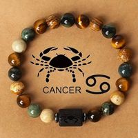 TIERKREISZEICHEN ARMBAND AUS PERLEN  *FISCHE* NEU