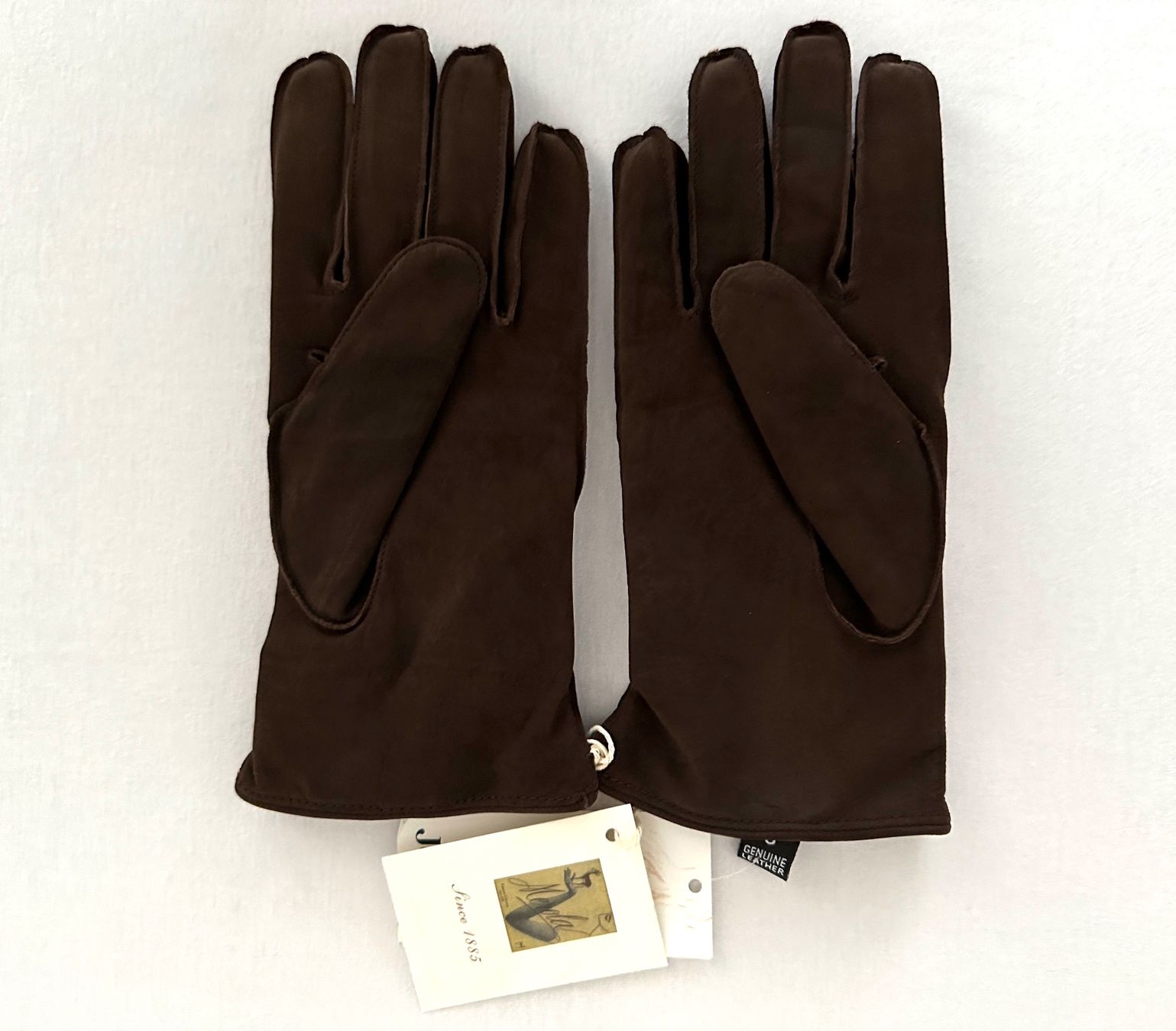 Altri accessori da uomo: Merola Handschuhe aus Wildleder mit Kaschmirfutter – Nuovo e nell'imballaggio originale da Pfäffikon SZ venduto da Redwulf34 2
