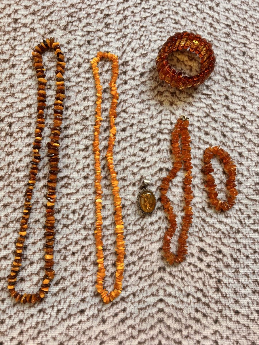 Catenine: Echter Bernsteinschmuck – Usato da Zürich venduto da Saho86