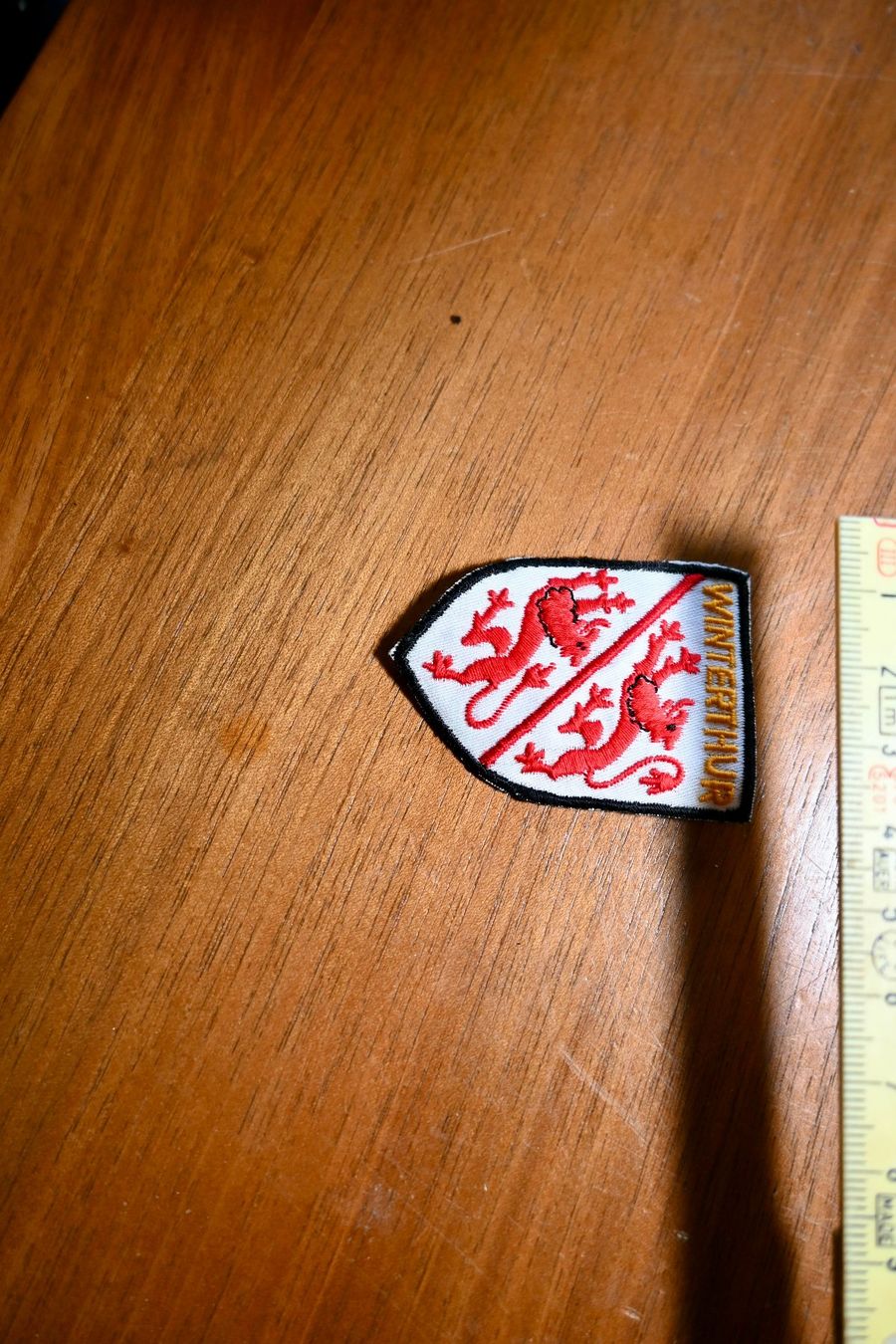 Swiss Placchette & Badge: WAPPEN  Winterthur PATCH badge AUFNÄHER klein – Usato da Pfaffhausen venduto da mono_rec 3