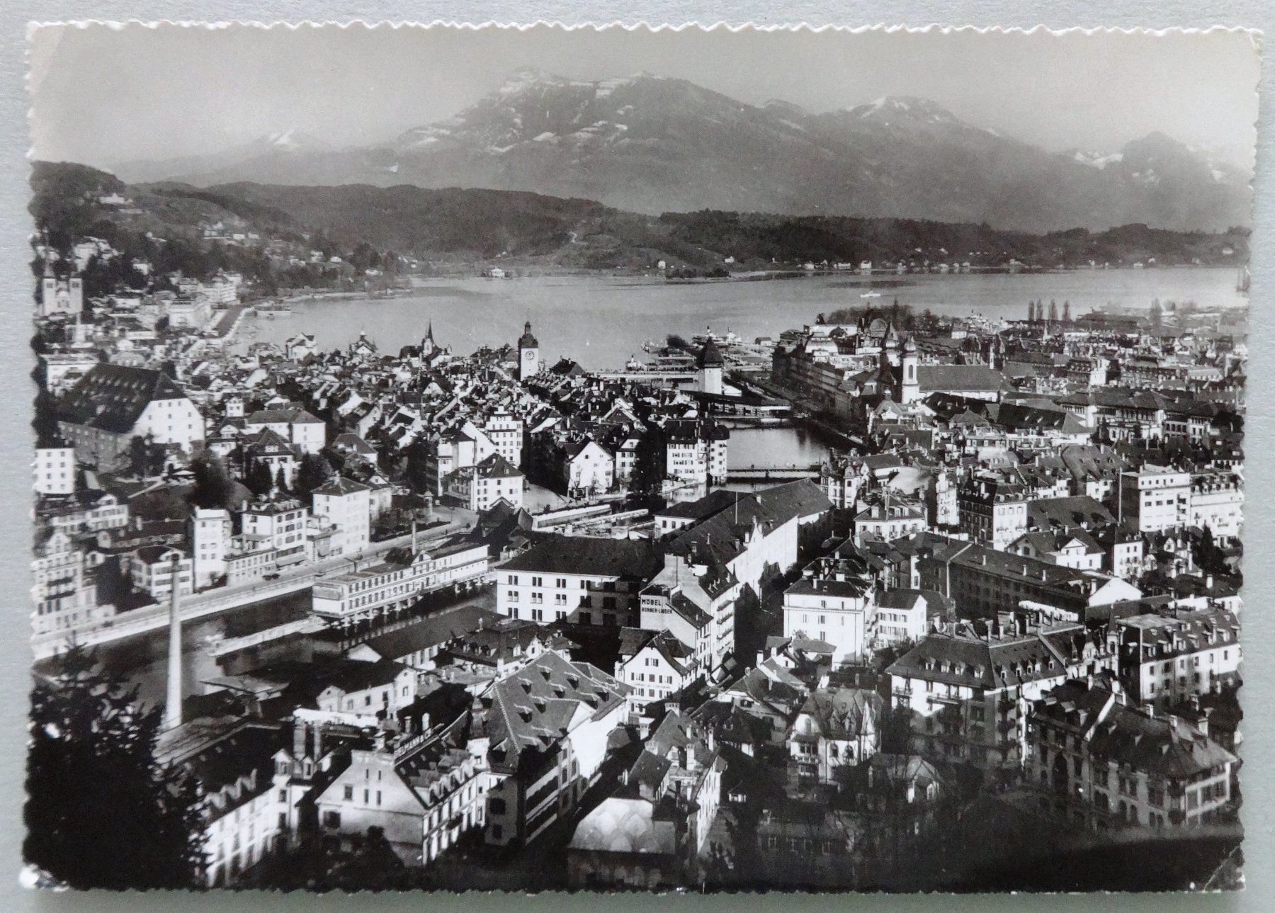 Ansichtskarten: Luzern mit Rigi – Gebraucht aus Fétigny von Billy2miny