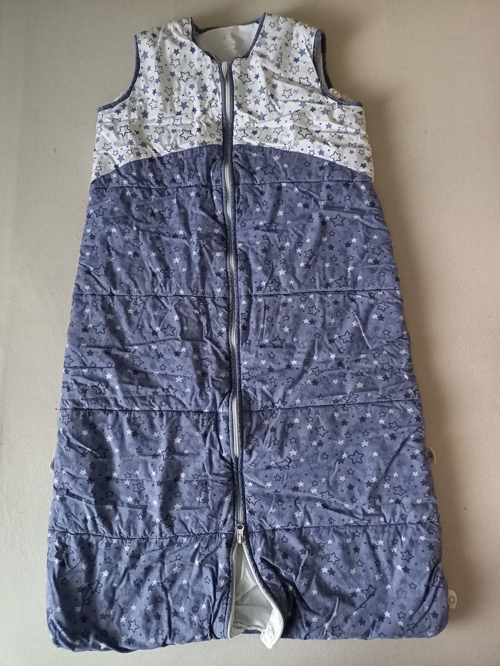 Sacchi a pelo: Kinder Schlafsack blau Sterne ca. 90cm – Usato da Unterengstringen venduto da saraman