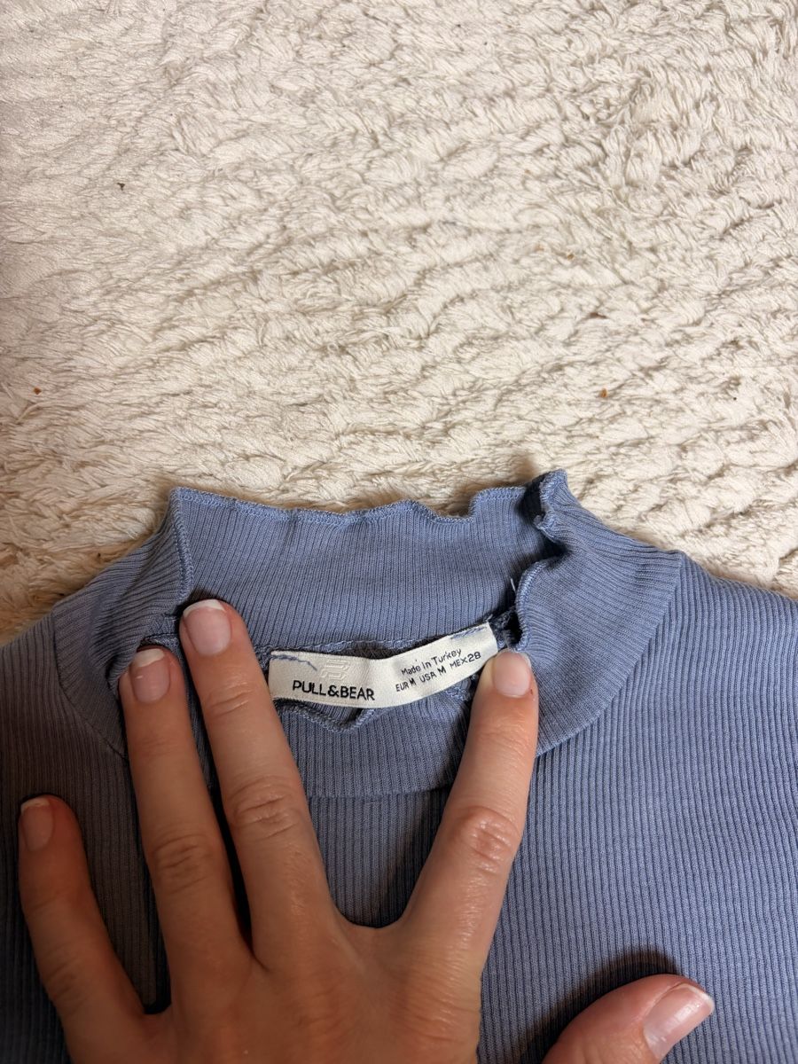 Pull&Bear Tops: Top Pull&Bear bleu, manches longues, Taille M – Neuf (Voir description) à Neuchâtel par aliceguins 2