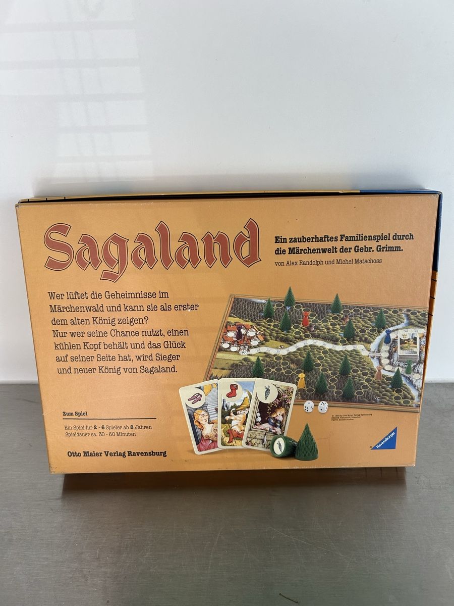 Ravensburger Giochi: Sagaland Spiel Ravensburger 1981 – Usato da Bern venduto da spraydose 1