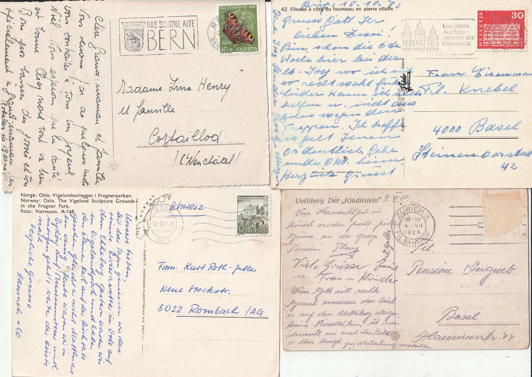 Cartes postales: 16 Allerlei Karten – D'occasion à Lumbrein par made02 5