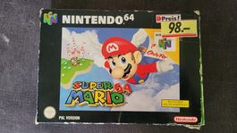 Super Mario 64 / Nintendo N64 OVP ! Spiel.