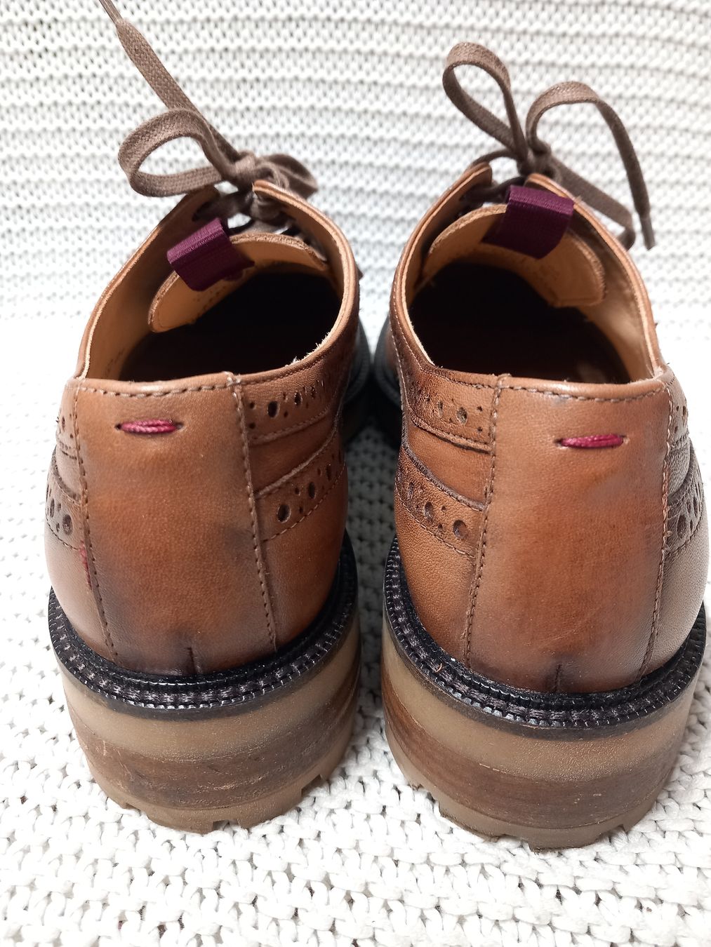 Lloyd Scarpe da uomo: Lloyd Budapester Schnürschuhe Halbschuhe Leder Gr.6.5/40.5  – Usato da Gwatt (Thun) venduto da umwelt-brocki 7