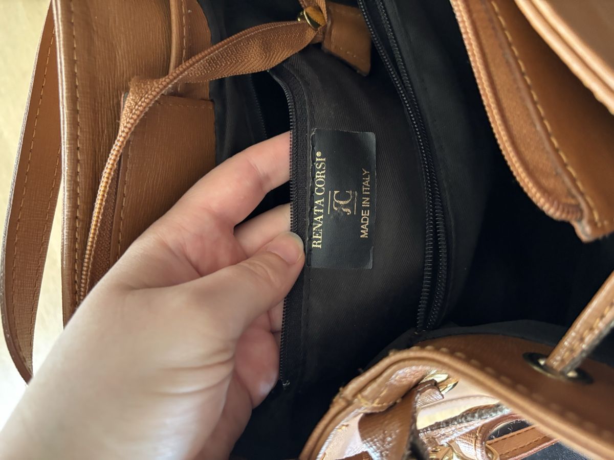 Borse da donna: Braune Handtasche – Usato da Zizers venduto da L.Berther 4
