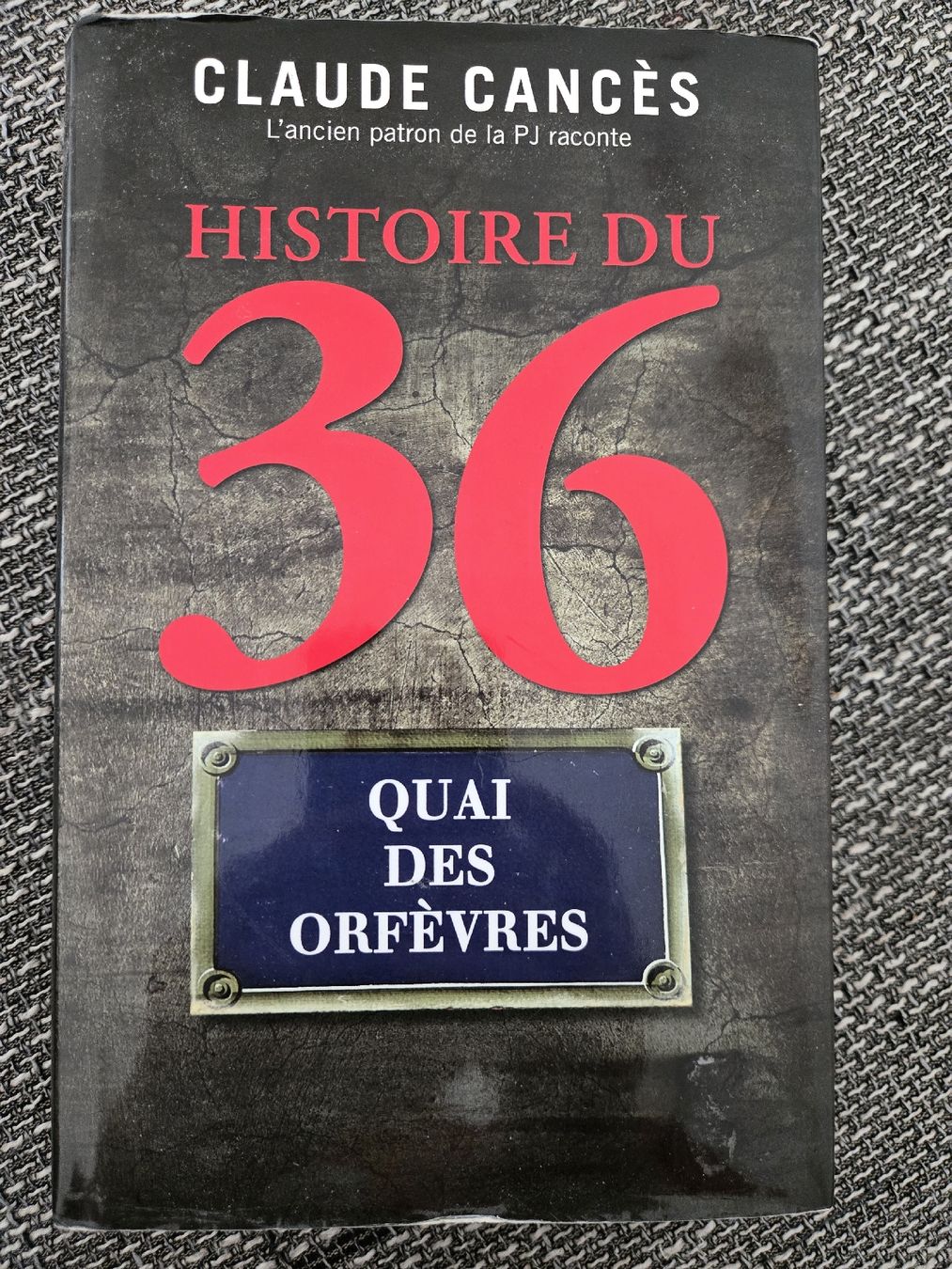Libri: 36 QUAI DES ORFAIVRES – Usato da La Chaux-de-Fonds venduto da tuoro25