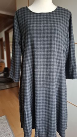 Marc O'Polo Kleid kariert grau schwarz Grösse 38