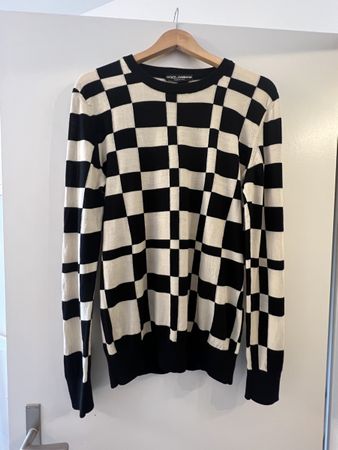 Dolce Gabbana Herren Pullover Wolle, Gr. M, Hoher NP