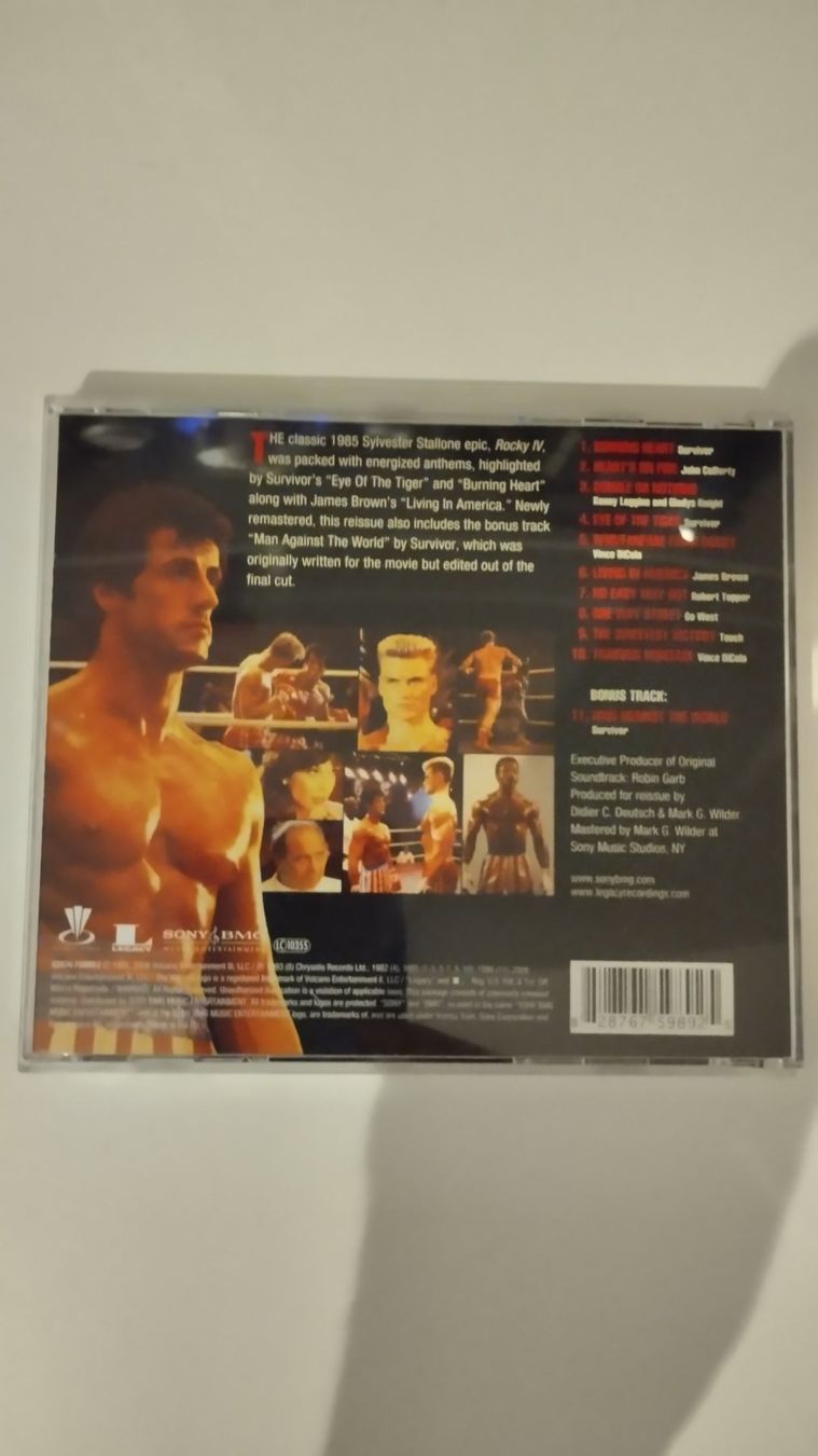 CDs: Rocky IV - CD SOUNDTRACK - 2006 VERSION MIT BONUSTRACK – Gebraucht aus Basel von Bal-Sagoth 1