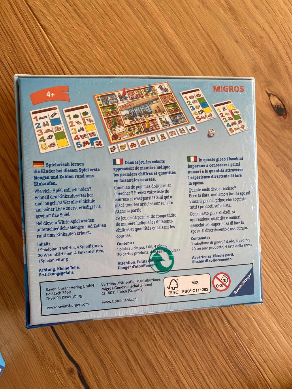 Ravensburger Giochi: Migros Memory & Einkaufen macht Spass! Ravensburger – Nuovo e nell'imballaggio originale da Trachslau venduto da M_Schmid81 4